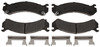VXD784CH by VORTEX - Brake Parts Inc Vortex Ceramic Disc Brake Pad Set