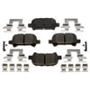 VXD828CH by VORTEX - Brake Parts Inc Vortex Ceramic Disc Brake Pad Set