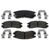 Vortex VXD714MH Disc Brake Pad Set Brake Parts Inc Vortex Metallic Disc Brake Pad Set