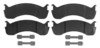 Vortex VXD786MH Disc Brake Pad Set Brake Parts Inc Vortex Metallic Disc Brake Pad Set