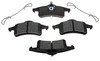 VXD791CH by VORTEX - Brake Parts Inc Vortex Ceramic Disc Brake Pad Set