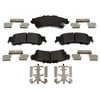 Vortex VXD792CH Disc Brake Pad Set Brake Parts Inc Vortex Ceramic Disc Brake Pad Set