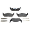 Brake Pro BKP1012CH Disc Brake Pad Set Brake Parts Inc Brake Pro OEQF Ceramic Disc Brake Pad Set