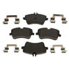 VXD872MH by VORTEX - Brake Parts Inc Vortex Metallic Disc Brake Pad Set