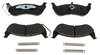 VXD932MH by VORTEX - Brake Parts Inc Vortex Metallic Disc Brake Pad Set