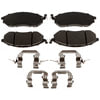 Vortex VXD888ACH Disc Brake Pad Set Brake Parts Inc Vortex Ceramic Disc Brake Pad Set