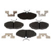VXD944MH by VORTEX - Brake Parts Inc Vortex Metallic Disc Brake Pad Set