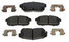 VXD900MH by VORTEX - Brake Parts Inc Vortex Metallic Disc Brake Pad Set