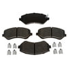 Vortex VXD856MH Disc Brake Pad Set Brake Parts Inc Vortex Metallic Disc Brake Pad Set