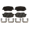 Brake Pro BKP1432CH Disc Brake Pad Set Brake Parts Inc Brake Pro OEQF Ceramic Disc Brake Pad Set