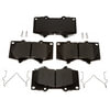 VXD976MH by VORTEX - Brake Parts Inc Vortex Metallic Disc Brake Pad Set