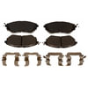 VXD1078MH by VORTEX - Brake Parts Inc Vortex Metallic Disc Brake Pad Set