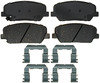BKP1413CH by BRAKE PRO - Brake Parts Inc Brake Pro OEQF Ceramic Disc Brake Pad Set