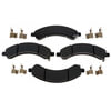Vortex VXD989MH Disc Brake Pad Set Brake Parts Inc Vortex Metallic Disc Brake Pad Set