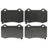 Brake Pro BKP1428CH Disc Brake Pad Set Brake Parts Inc Brake Pro OEQF Ceramic Disc Brake Pad Set