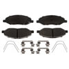 Brake Pro BKP1345CH Disc Brake Pad Set Brake Parts Inc Brake Pro OEQF Ceramic Disc Brake Pad Set