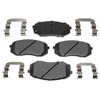 Vortex VXD1295CH Disc Brake Pad Set Brake Parts Inc Vortex Ceramic Disc Brake Pad Set