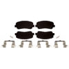 Brake Pro BKP1640CH Disc Brake Pad Set Brake Parts Inc Brake Pro OEQF Ceramic Disc Brake Pad Set