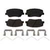 Brake Pro BKP1815CH Disc Brake Pad Set Brake Parts Inc Brake Pro OEQF Ceramic Disc Brake Pad Set