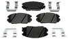 VXD1125MH by VORTEX - Brake Parts Inc Vortex Metallic Disc Brake Pad Set