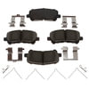 Vortex VXD1281CH Disc Brake Pad Set Brake Parts Inc Vortex Ceramic Disc Brake Pad Set