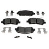 Vortex VXD1325CH Disc Brake Pad Set Brake Parts Inc Vortex Ceramic Disc Brake Pad Set
