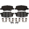 VXD1679CH by VORTEX - Brake Parts Inc Vortex Ceramic Disc Brake Pad Set