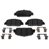 Vortex VXD1654CH Disc Brake Pad Set Brake Parts Inc Vortex Ceramic Disc Brake Pad Set