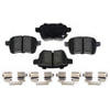 Vortex VXD1722CH Disc Brake Pad Set Brake Parts Inc Vortex Ceramic Disc Brake Pad Set