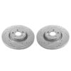 EBR1002XPR by POWERSTOP BRAKES - Evolution® Disc Brake Rotor - Performance, Drilled, Slotted and Plated