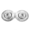 EBR681XPR by POWERSTOP BRAKES - Evolution® Disc Brake Rotor - Performance, Drilled, Slotted and Plated