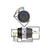 2602438C91 by NAVISTAR - Air Brake Spring Brake - Double Diaphgram