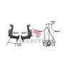 F833299R1552 by MERITOR - AY-CHAMBER BKT