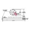 Meritor 3206C1563 Drive Axle Shaft AXLE SHAFT