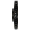 Centric 126.61104CSL Disc Brake Rotor Cryo Sport Slotted Rotor, Left