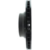 Centric 127.34064CR Disc Brake Rotor Sportstop Cryo Drilled & Slotted Rotor, Right