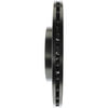 Centric 127.34101 Disc Brake Rotor Centric Premium OE Style Drilled and Slotted Brake Rotor