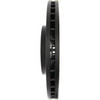 Centric 127.40046L Disc Brake Rotor Slotted Drilled Rotor