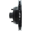 Centric 127.66016CR Disc Brake Rotor and Hub Assembly Sportstop Cryo Drilled & Slotted Rotor, Right