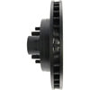 Centric 127.66025R Disc Brake Rotor and Hub Assembly Slotted Drilled Rotor