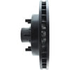 Centric 127.66035R Disc Brake Rotor and Hub Assembly Slotted Drilled Rotor