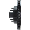 Centric 127.67028R Disc Brake Rotor and Hub Assembly Slotted Drilled Rotor