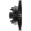 Centric 127.67030CR Disc Brake Rotor and Hub Assembly Sportstop Cryo Drilled & Slotted Rotor, Right