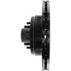 Centric 128.80003L Disc Brake Rotor and Hub Assembly Cross Drilled Rotor