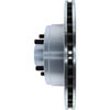 Centric 227.61002L Disc Brake Rotor and Hub Assembly Select Sport Drilled & Slotted Rotor, Left