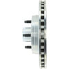 Centric 227.61026L Disc Brake Rotor and Hub Assembly Select Sport Drilled & Slotted Rotor, Left