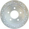Centric 227.63035L Disc Brake Rotor Select Sport Drilled & Slotted Rotor, Left