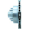 Centric 227.65040R Disc Brake Rotor and Hub Assembly Select Sport Drilled & Slotted Rotor, Right