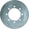 Centric 227.65053L Disc Brake Rotor Select Sport Drilled & Slotted Rotor, Left