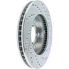 Centric 227.62056R Disc Brake Rotor Select Sport Drilled & Slotted Rotor, Right